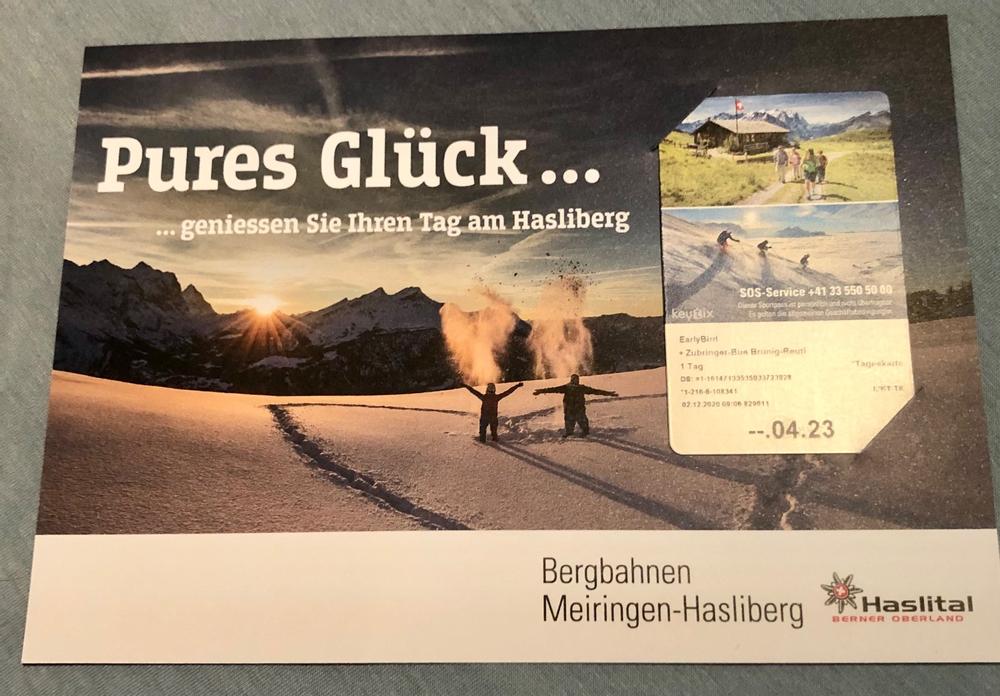 meiringen tourist card