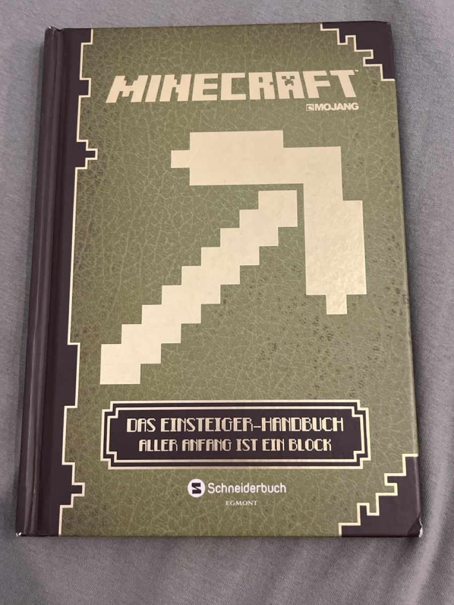 Livres: MINECRAFT, Das Einsteiger Handbuch – Neuf (Voir description) à Uster par Kaito_4