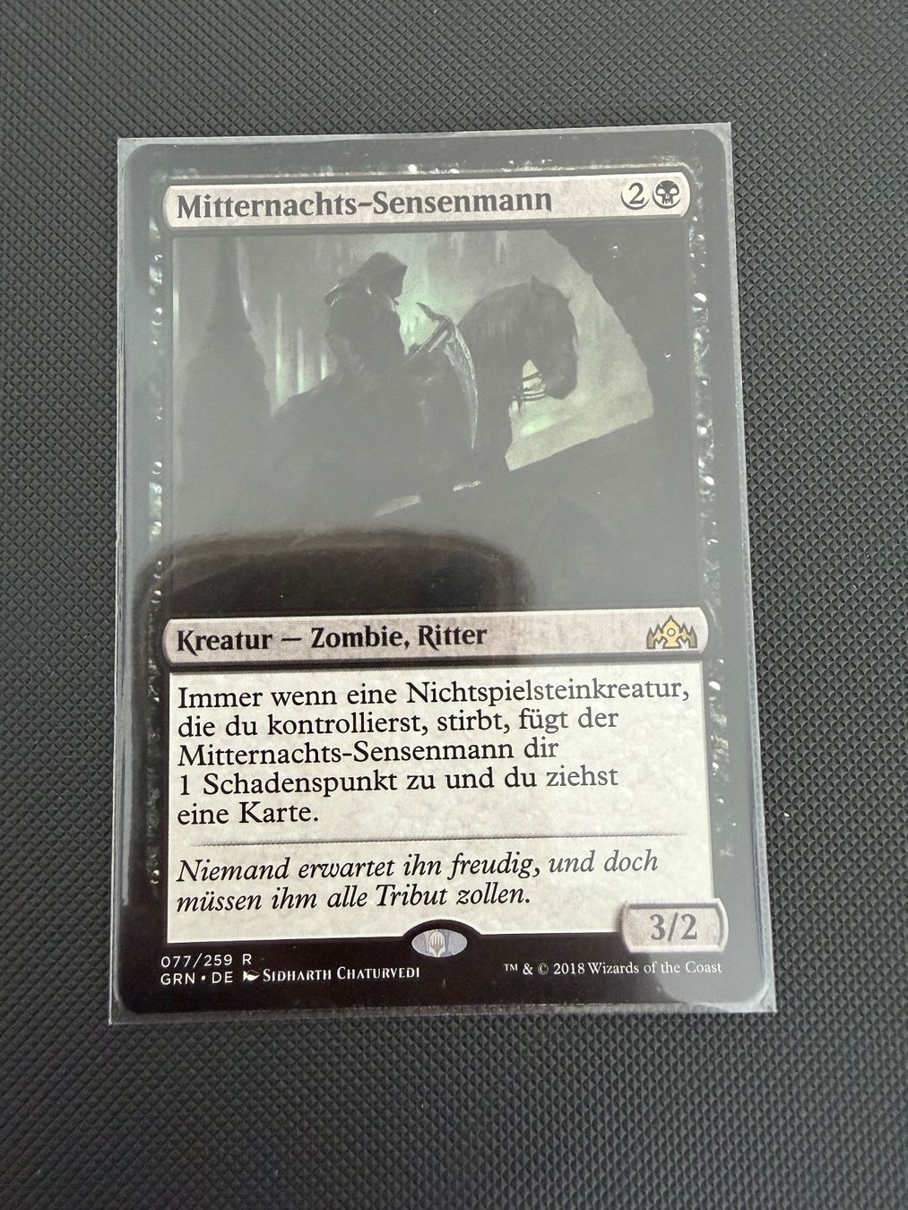 Magic The Gathering Carte collezionabili: Mitternachts-Sensenmann – Usato da Ulisbach venduto da joelsj