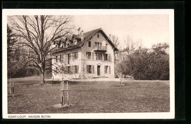 Ansichtskarten: AK Saint-Loup, Maison Butini – Gebraucht aus Berlin von bartko-reher