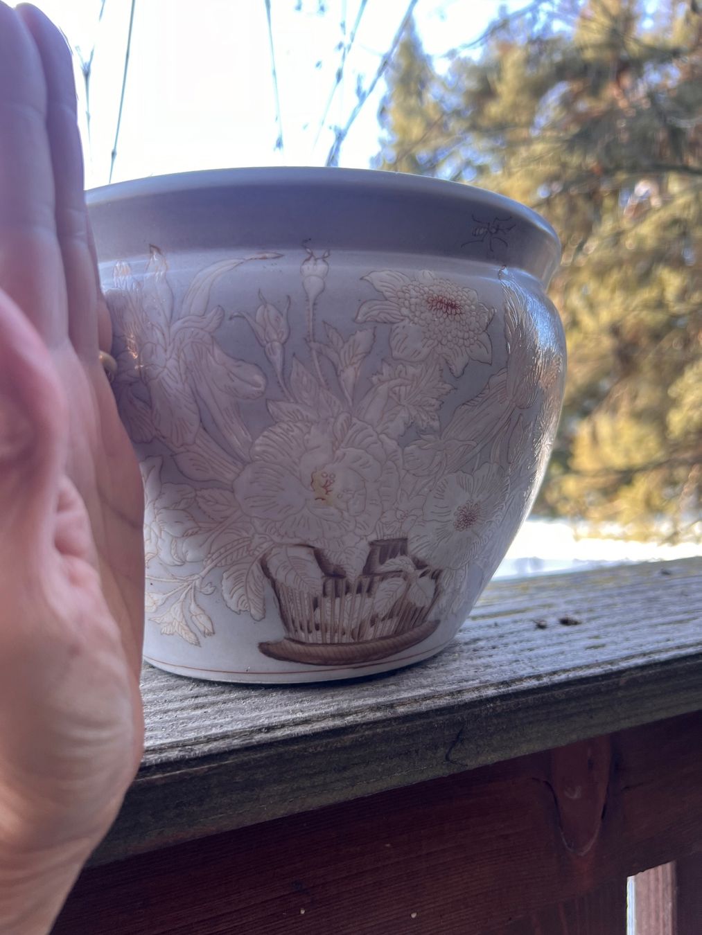 Vasi per fiori: Beautiful ceramic pot – Usato da Lausanne venduto da NYC67 4