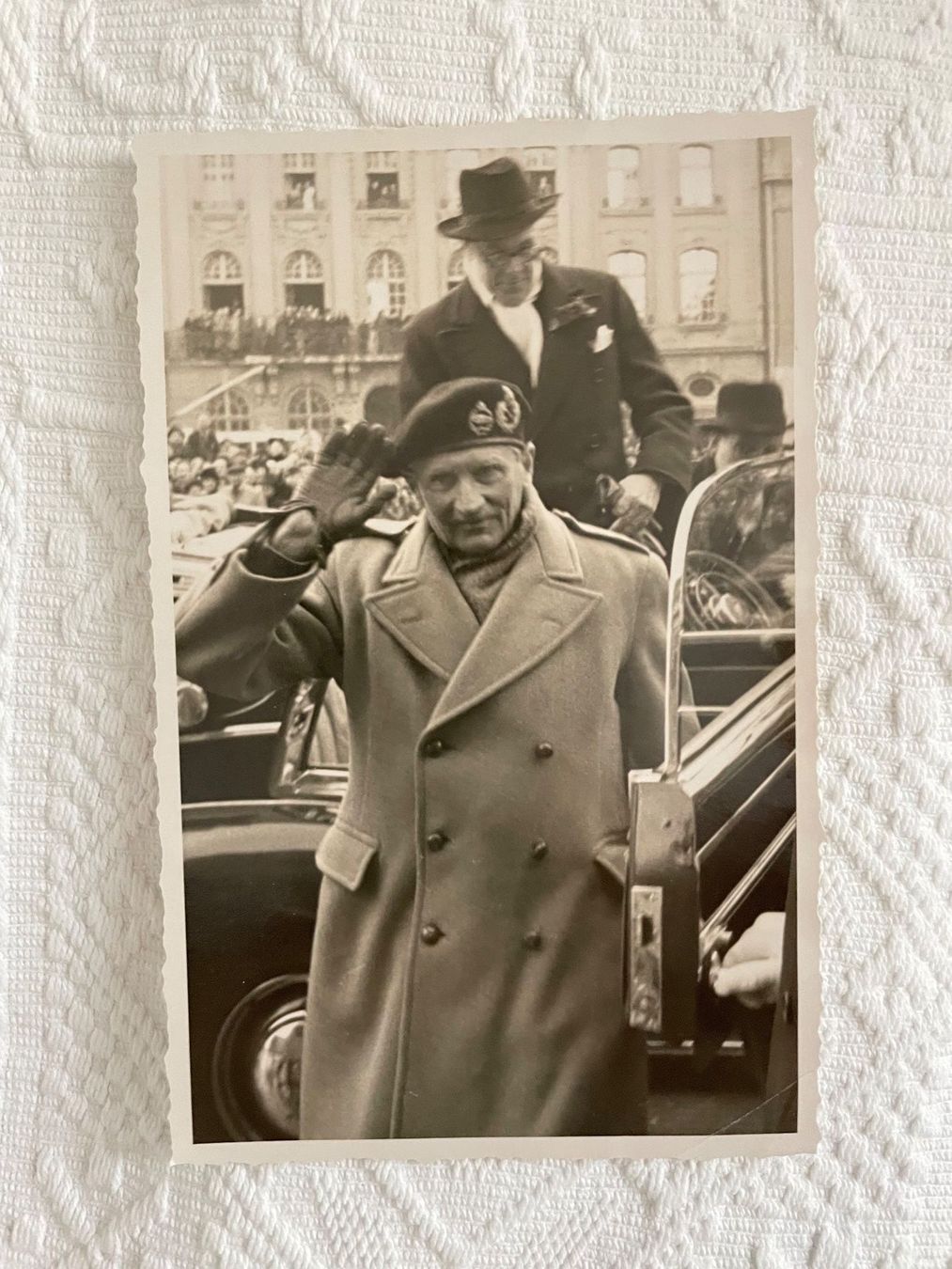 Cartoline postali: Ansichtskarte: Feldmarschall Montgomery 1949 – Usato da Winterthur venduto da Myrtillus