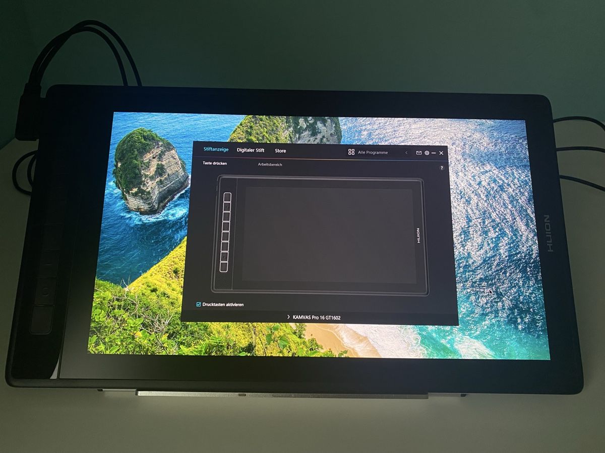 Huion Tablet PC: HUION Kamvas Pro 16 Grafiktablett – Nuovo (secondo la descrizione) da Mellingen venduto da be_anie 4