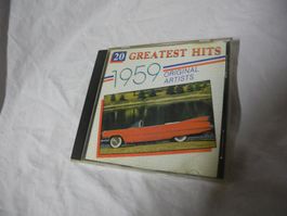 1959  CADILLAC  CD  GREATEST HITS  ORIGINAL ARTISTS   GUT