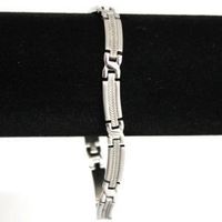 Bracelet métal gravé