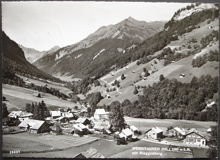 Ansichtskarten: WEISSTANNEN mit Ringgenberg – Gebraucht aus Jona von philajona