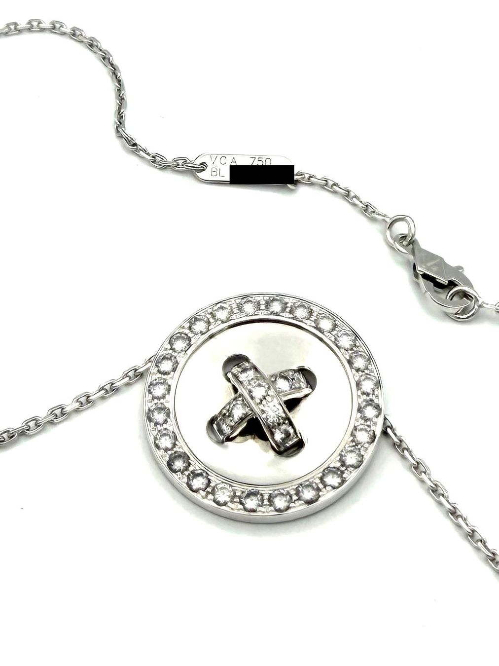 Van Cleef Ketten: VAN CLEEF & ARPELS. Collection "Boutonnière", collier or – Gebraucht aus Renens VD von Diademe.sarl 4