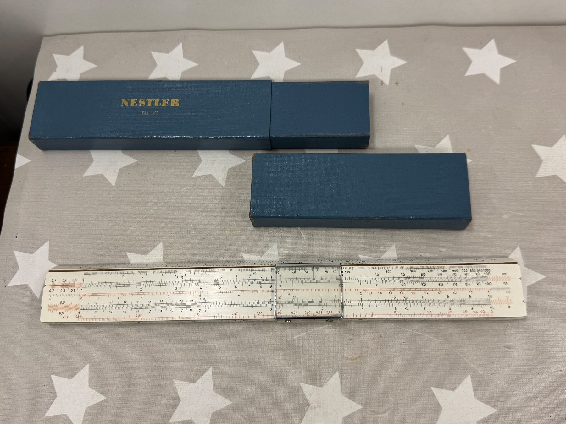 Faber-Castell Calcolatrici tascabili: Rechenschieber Nestler Nr. 21 – Usato da Rafz venduto da Powacaddy