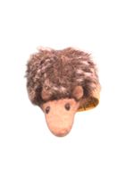 Steiff - " Miniatur Igel" mit Fahne - 6,5 cm lang