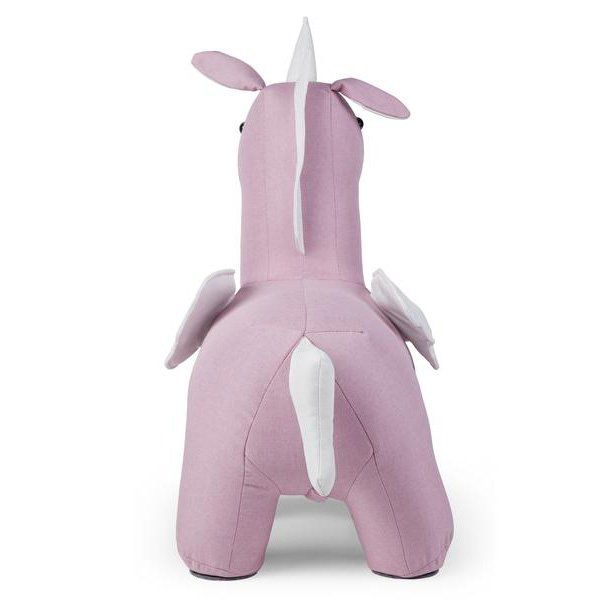 Hocker: Kinderhocker Zoosy Einhorn "Pinky" Rosa/Weiss – Neu und originalverpackt aus Mägenwil von InvenoAG 3