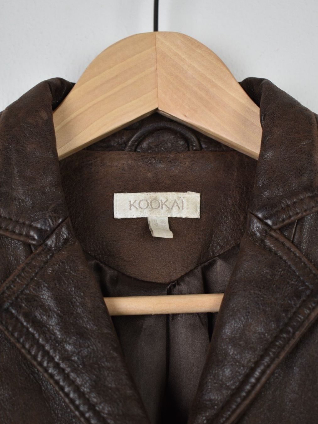 Kookai Giacche: Kookai Lederjacke Gr.36, braun – Usato da Nürensdorf venduto da 2ND_STORY 5
