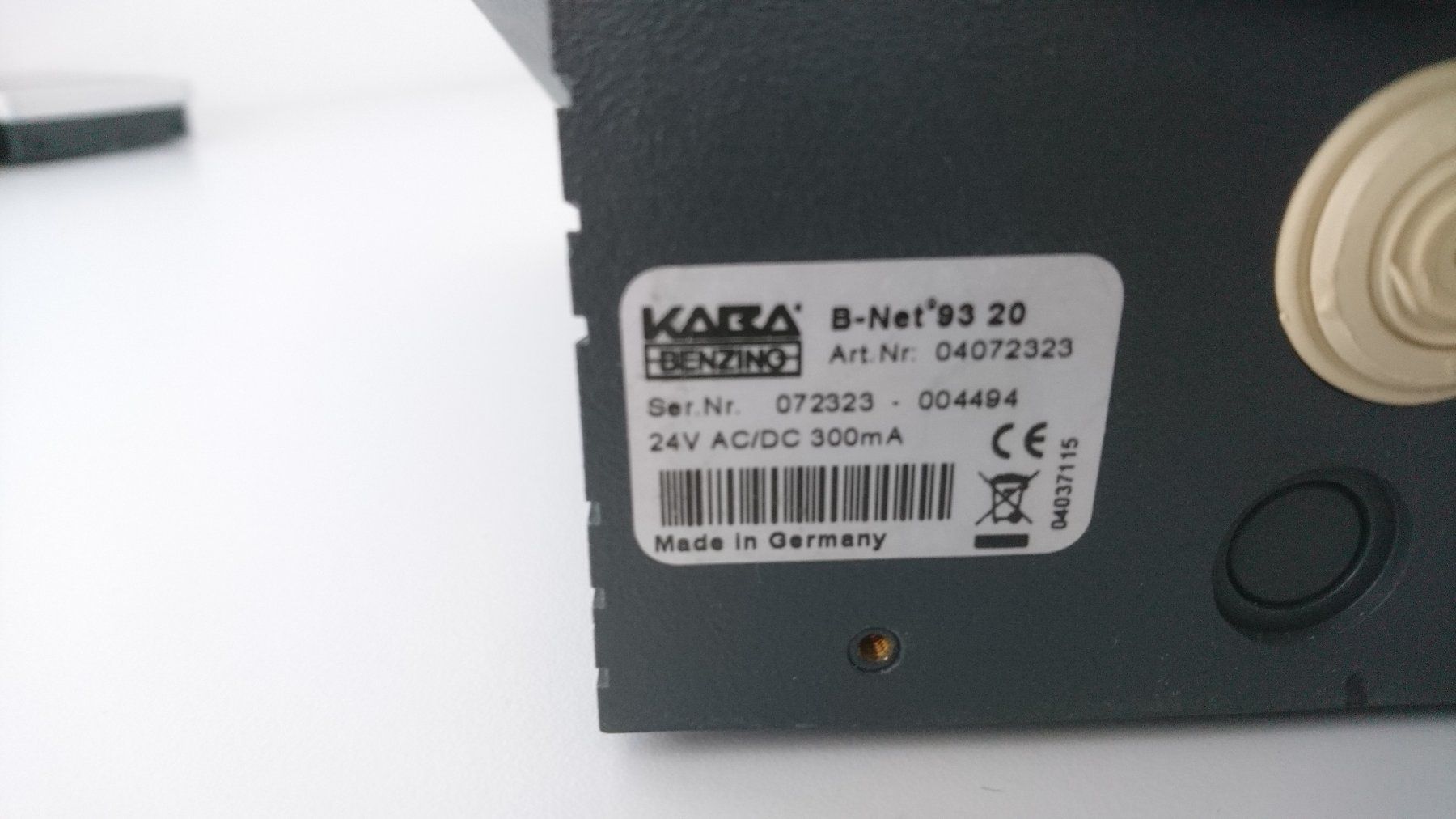 Sistema di controllo: Kaba B-Net 93 20 Zeiterfassungssystem – Usato da Steinhausen venduto da _Bergler_ 2