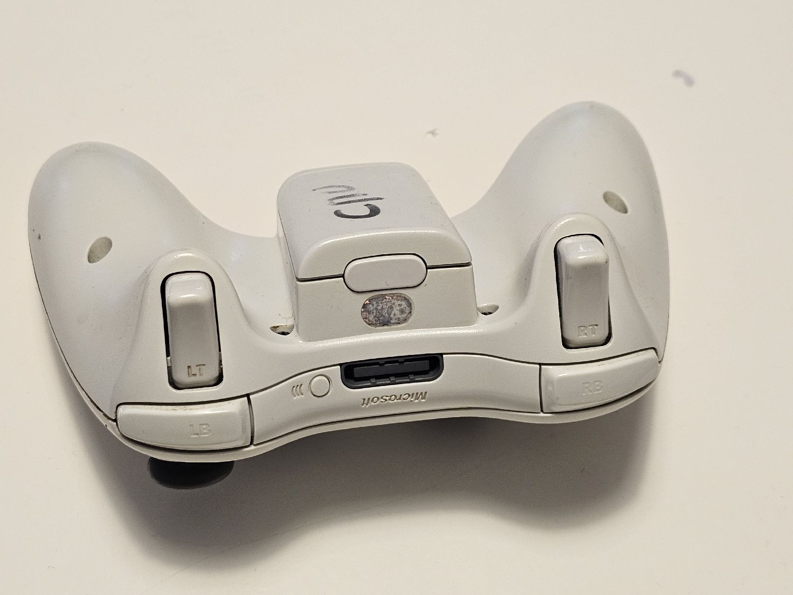 Controller: Manette sans fil Microsoft Xbox 360 blanche – Usato da Bulle venduto da Bflowx 3