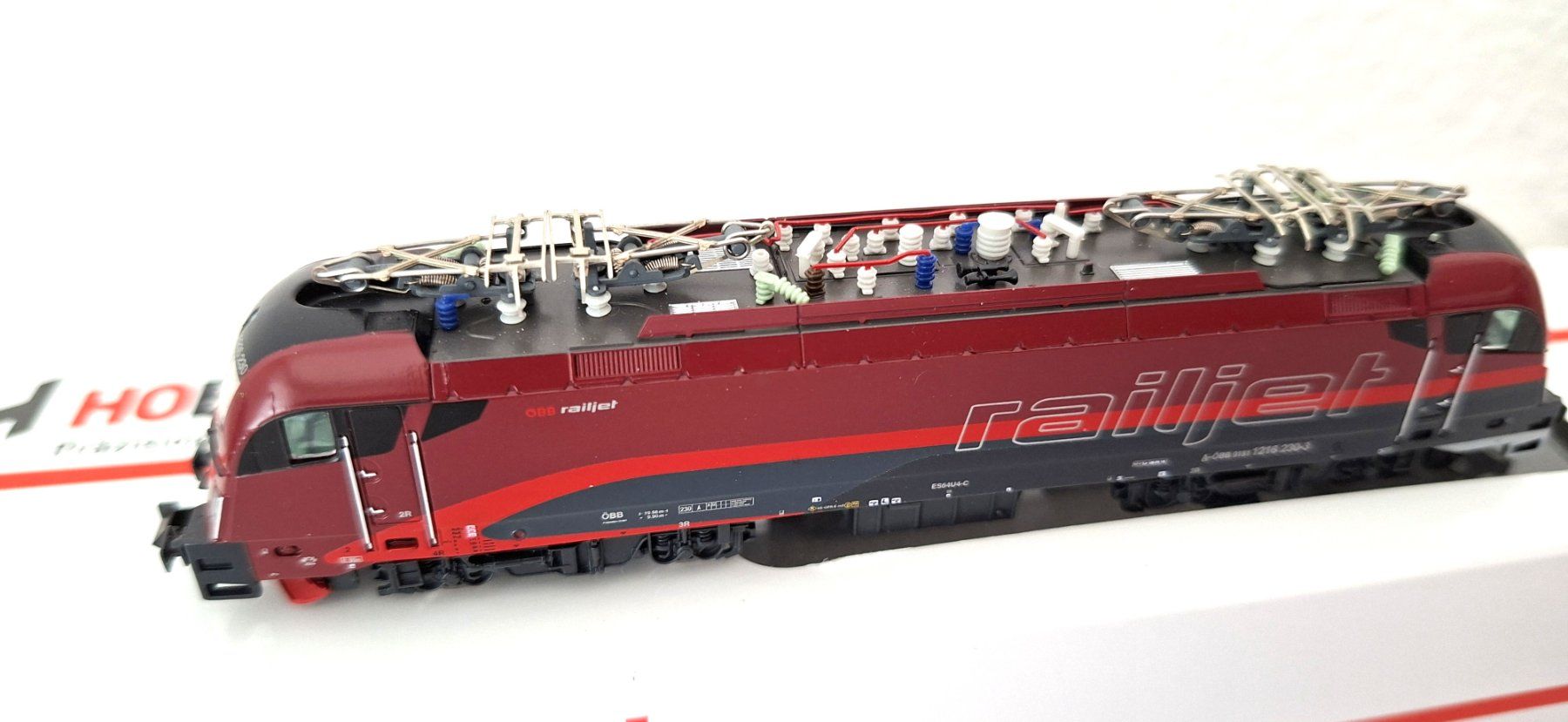 Hobbytrain Modellini di ferrovie: Hobbytrain ÖBB Railjet  H2738 – Nuovo (secondo la descrizione) da Biberist venduto da Ntrains 1