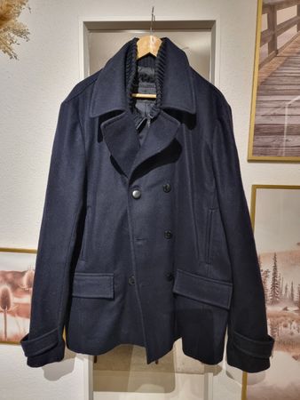 Herren Kurzmantel dunkelblau Grösse XXL Calvin Klein