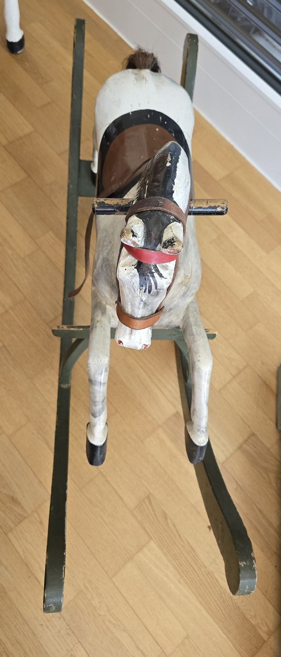 Jouets: Schweizer "Springendes Schaukelpferd" August Kolb ca 1910 – D'occasion à zürich par Wunderkind 1