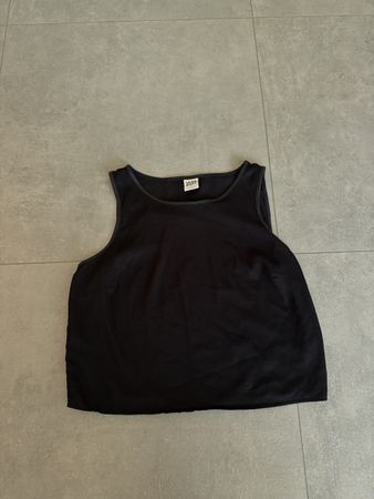 Vero Moda Top, Grösse M, Schwarz - Sommer Must-Have!