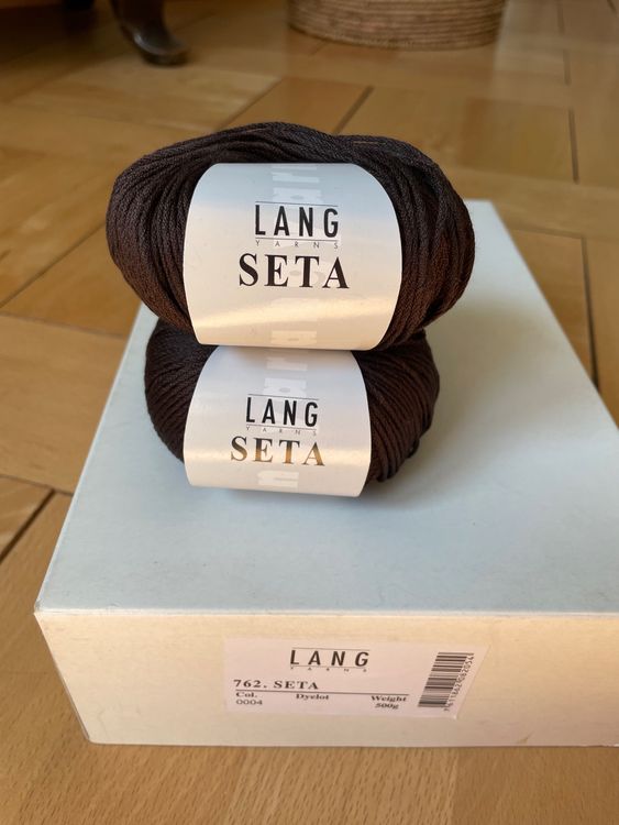 Lang Yarns Seidengarn dunkelbraun 100g (Gebraucht) in Windisch für CHF ...
