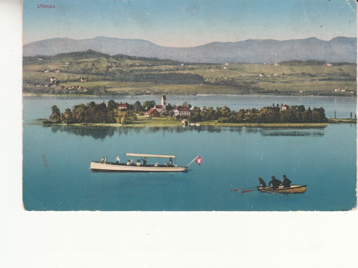 Cartoline postali: Ufenau ca. 1920 – Usato da Bürglen TG venduto da StampGraf