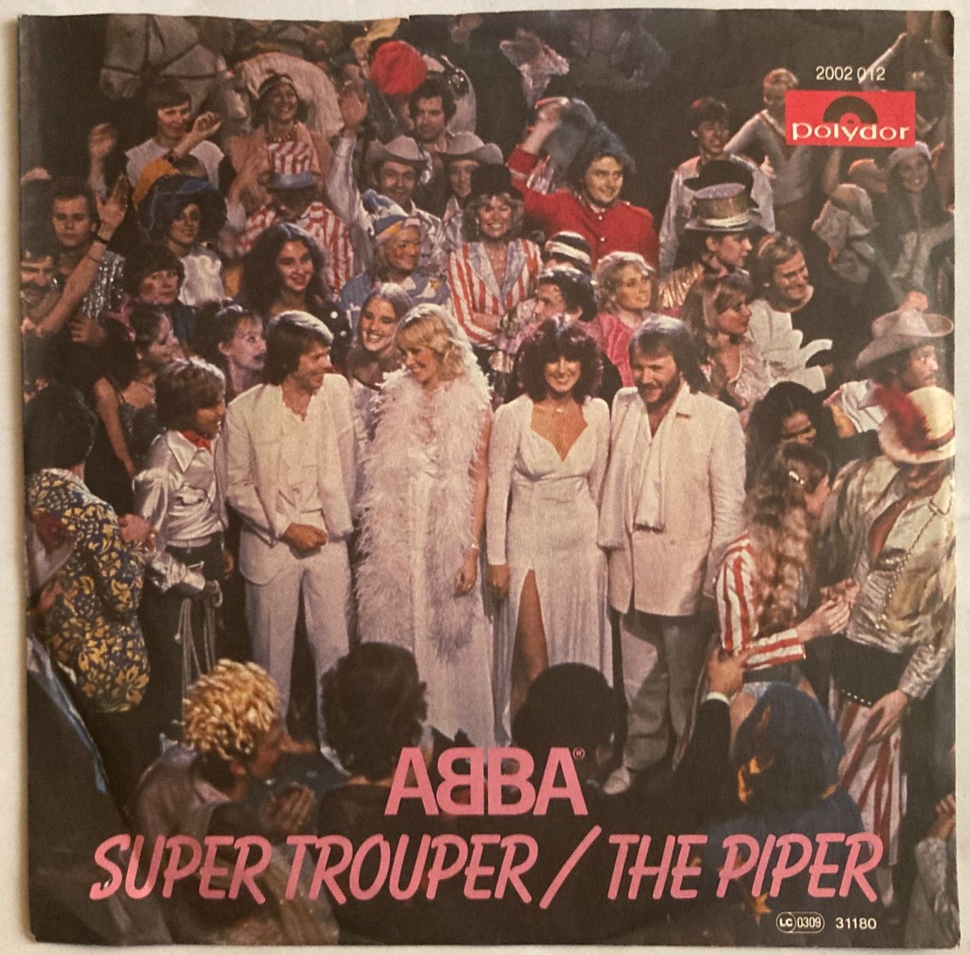 Schallplatten: ABBA - SUPER TROUPER / THE PIPER – Gebraucht aus Poliez-Pittet von Newtown-Records