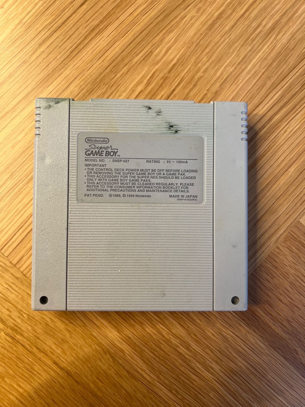 Nintendo Spiele: Super Game Boy Adapter – Gebraucht aus Zürich von  1