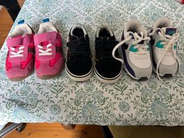 Kinder-Sneaker-Paket (Nike, Vans & Zara) – Größe 23,5/24