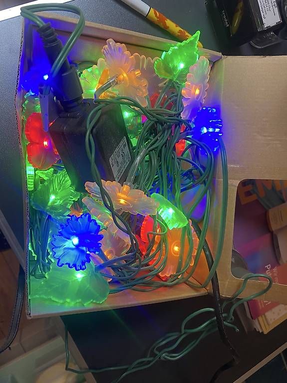 Ghirlande e barre luminose: Deko-Lichterkette – Usato da Chur venduto da Tamaro1 1
