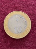 Schweizer Gedenkmünze 10 Franken - Jungfrau Region - Selten!