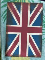 Metall schild union jack