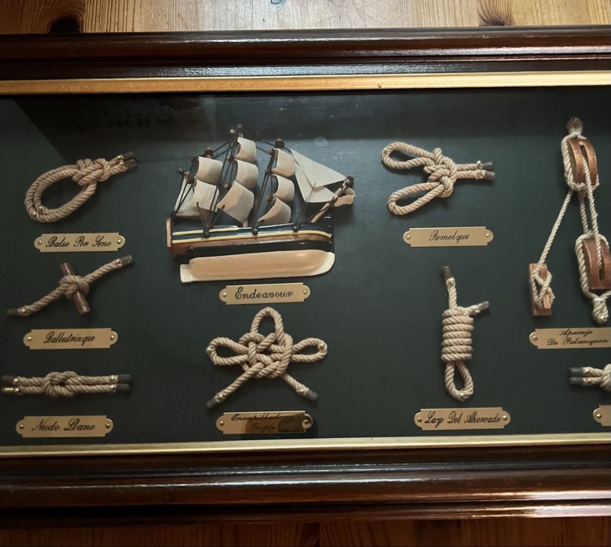 Foto & Immagini: Knotentafel Schiffsbild Marine – Usato da Sevelen venduto da Ritiplampi 3