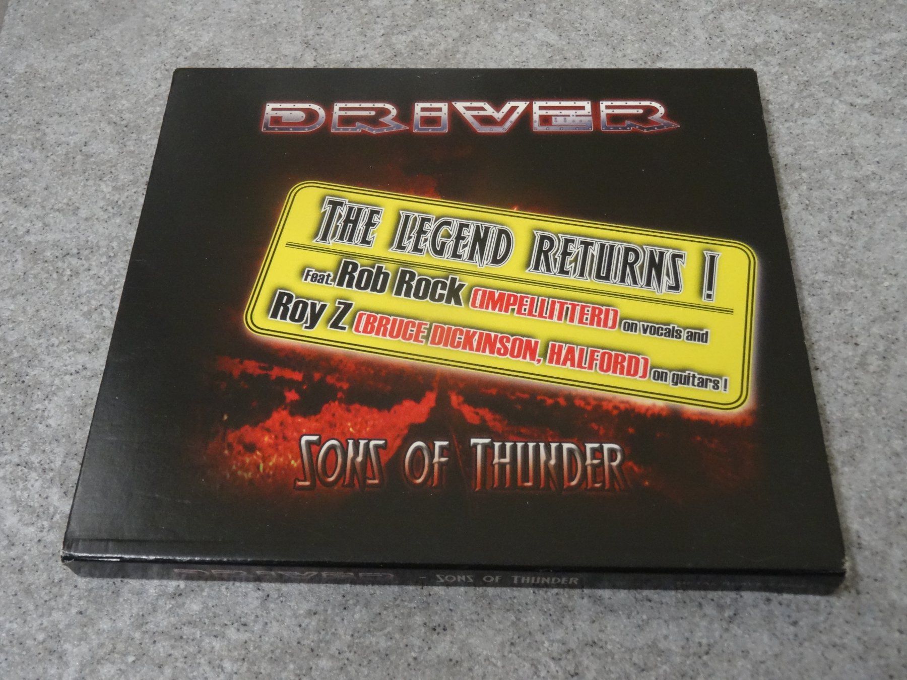 CD: Driver - Sons of Thunder CD – Usato da Olten venduto da Disc-Ausverkauf