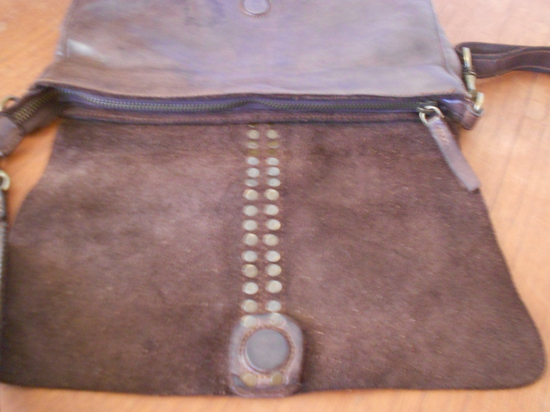 Taschen für Damen: Kleine, elegante Echtleder Handtasche von Harbour – Gebraucht aus Zollikofen von Flavabana 3