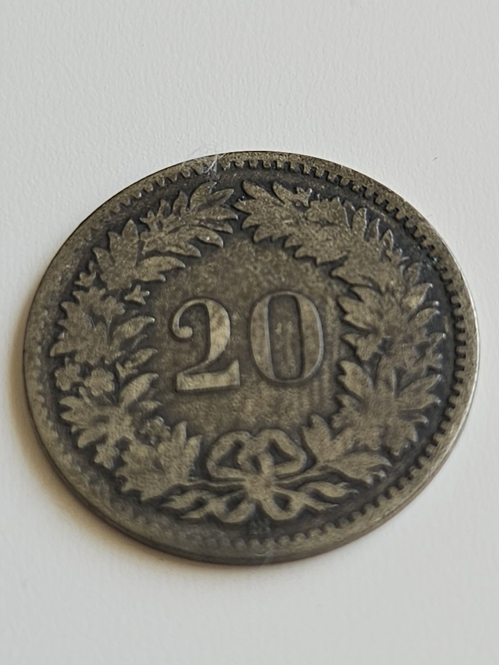 Tutti le monete: 20 Rappen 1851 – Usato da Pfäffikon ZH venduto da Melibol 1