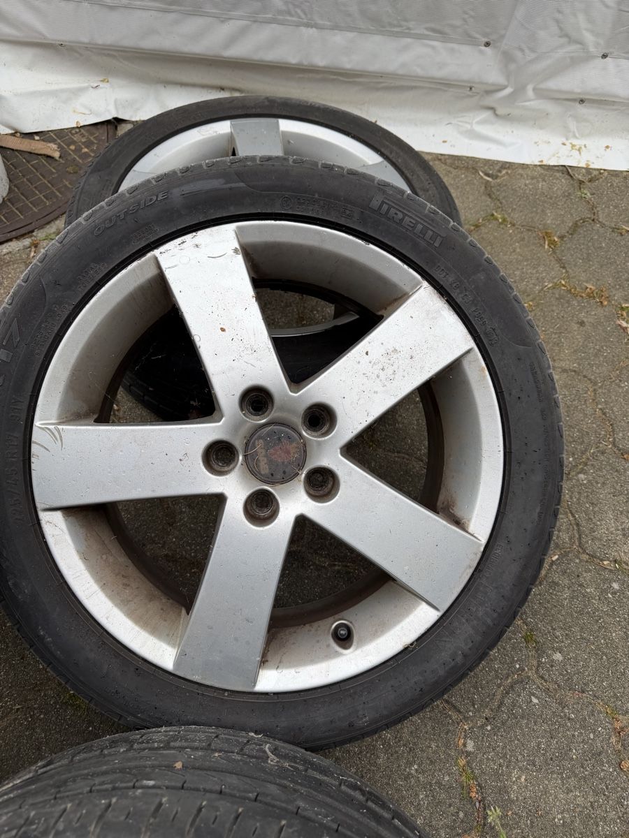 Saab Cerchioni: Saab Alufelgen 17 Zoll – Usato da Muri AG venduto da Aero96 3