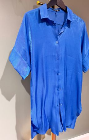 Bluse mit glänzendem Effekt
