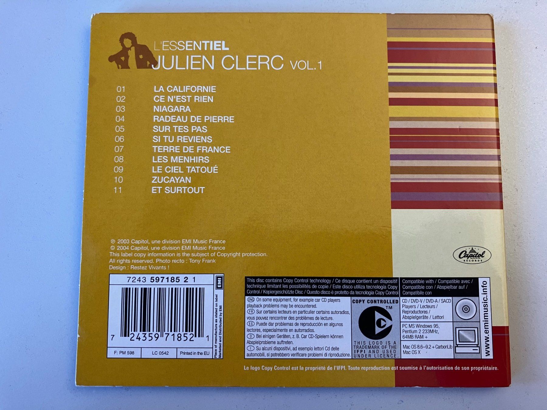 CDs: CD Julien Clerc - L'essentiel – Gebraucht aus Thun von Rebeccat 1