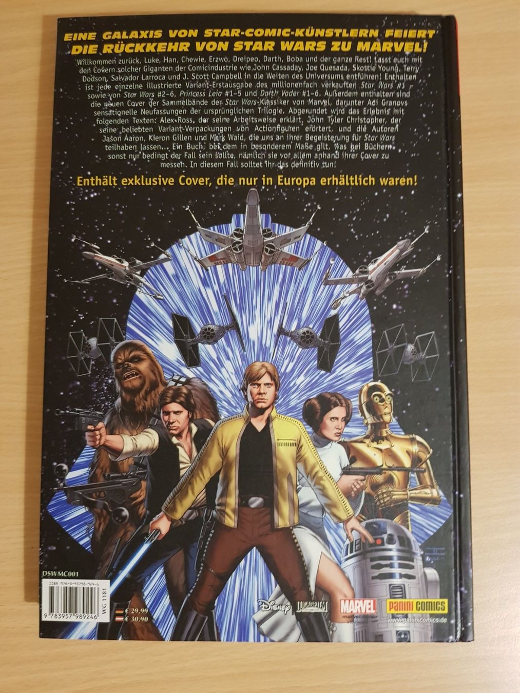 Fumetti: Star Wars - Die Marvel Cover – Usato da Münchenstein venduto da 2DGames 1