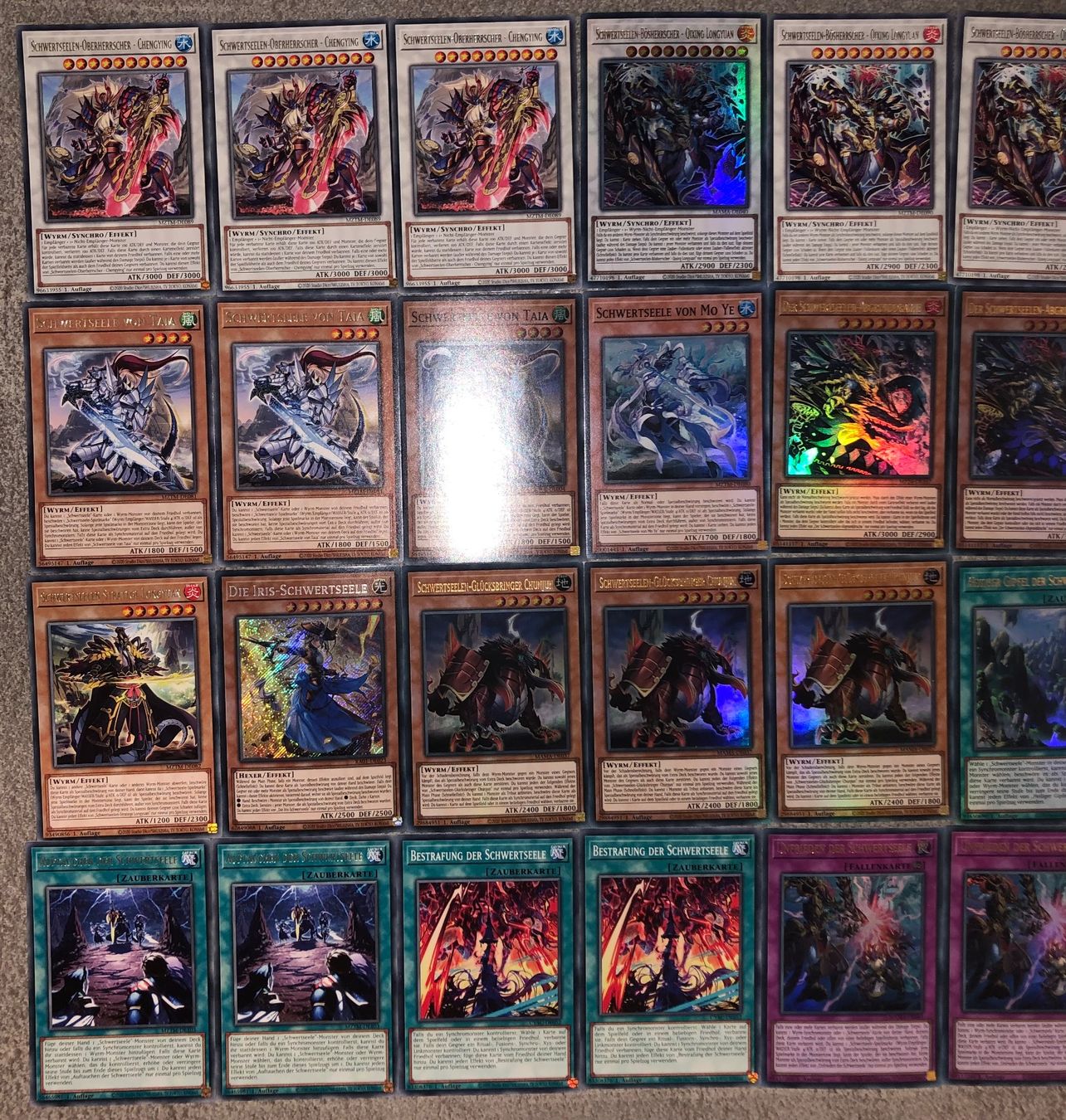 Yugioh Carte collezionabili: YuGiOh Schwertseelen Deck Set – Usato da Altstätten SG venduto da ChangeMaker 2