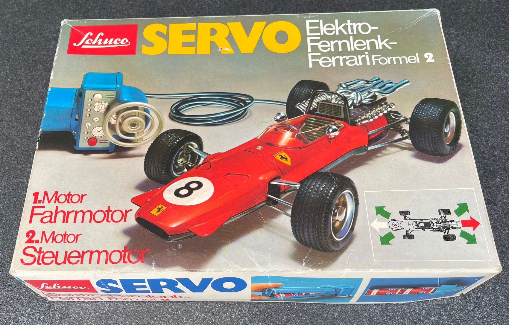 Schuco Modellautos: Schuco -5312 - SERVO Ferrari Formel 2 – Defekt aus Burgdorf von Bsb7 1