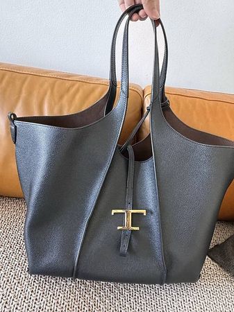 Tods T Timeless Shopping Bag  Medium