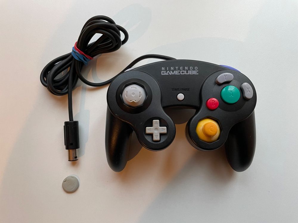 Original Nintendo Gamecube Controller Schwarz (Gebraucht) in Arbon für ...