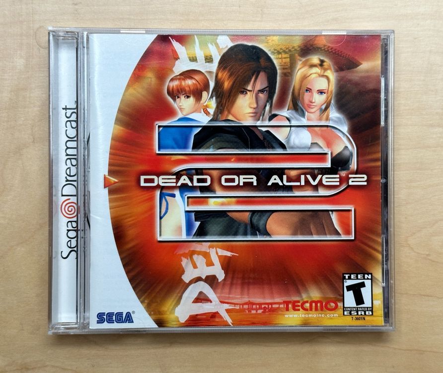 Jeu Sega Dreamcast - Dead Or Alive 2 - USA Complet