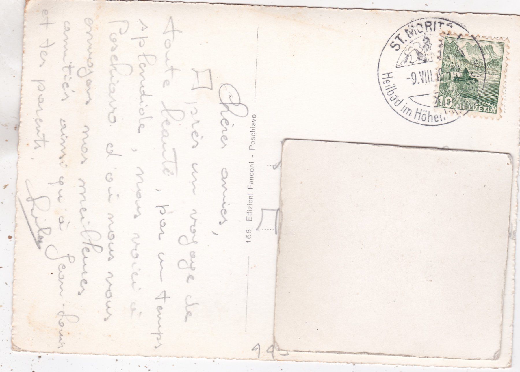 Cartoline postali: Poschiavo 1949 – Usato da Herisau venduto da Lisegrat2008 1