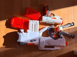 Nerf Spielzeuge: Nerf N-Strike Elite Infinus Nerf Modulus Mediator Stock Blas – Gebraucht aus Brütten von Style-Snob 3