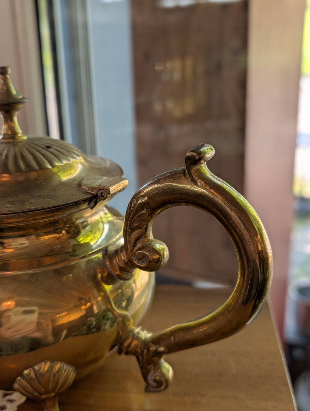 Teiere: Elegantes Messing Kaffee- / Teeset – Usato da Adligenswil venduto da karinma 6