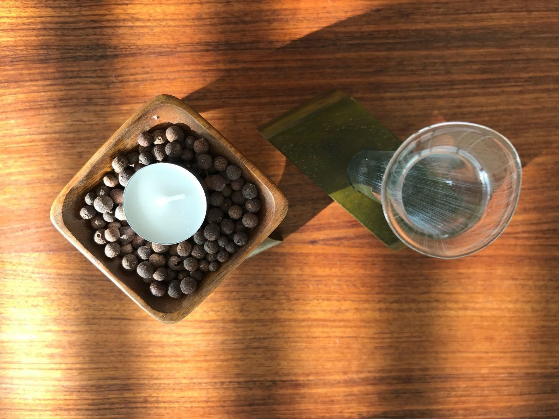 Portacandele: Vase & Kerzenhalter Symbol der 5 Elemente Handmade – Usato da niederbipp venduto da Esbenz 3