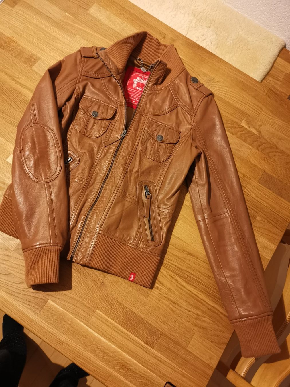 Giacche: Lederjacke braun – Nuovo (secondo la descrizione) da Selzach venduto da Livia81