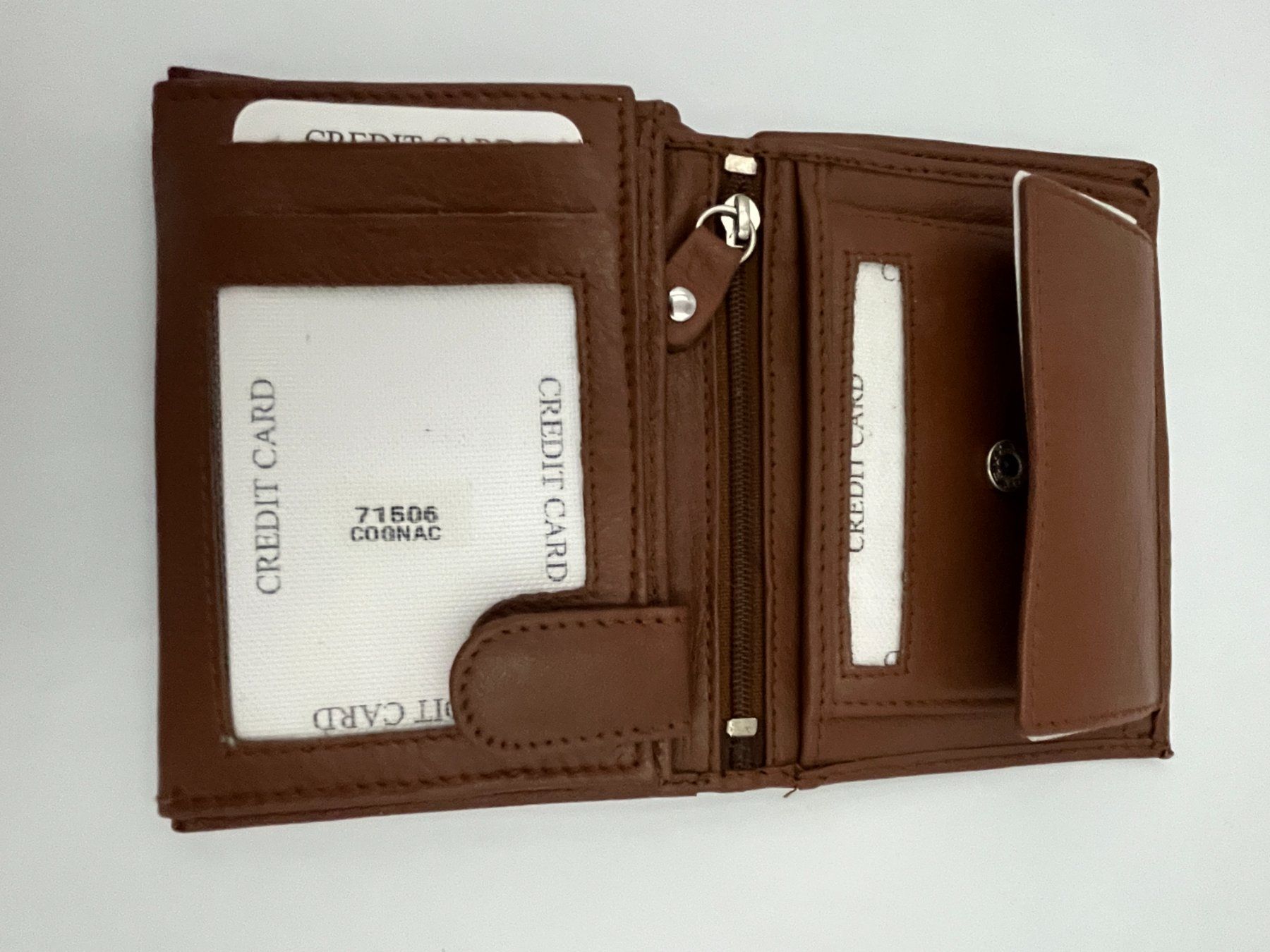Portafogli: Portemonnaie Leder, Cognacbraun "NEU" – Nuovo (secondo la descrizione) da Uetendorf venduto da Florabella01 6
