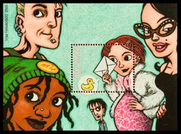 🇨🇭2003 MAGNIFIQUE BLOC ** « BANDES DESSINÉES « (LBK 29.00)