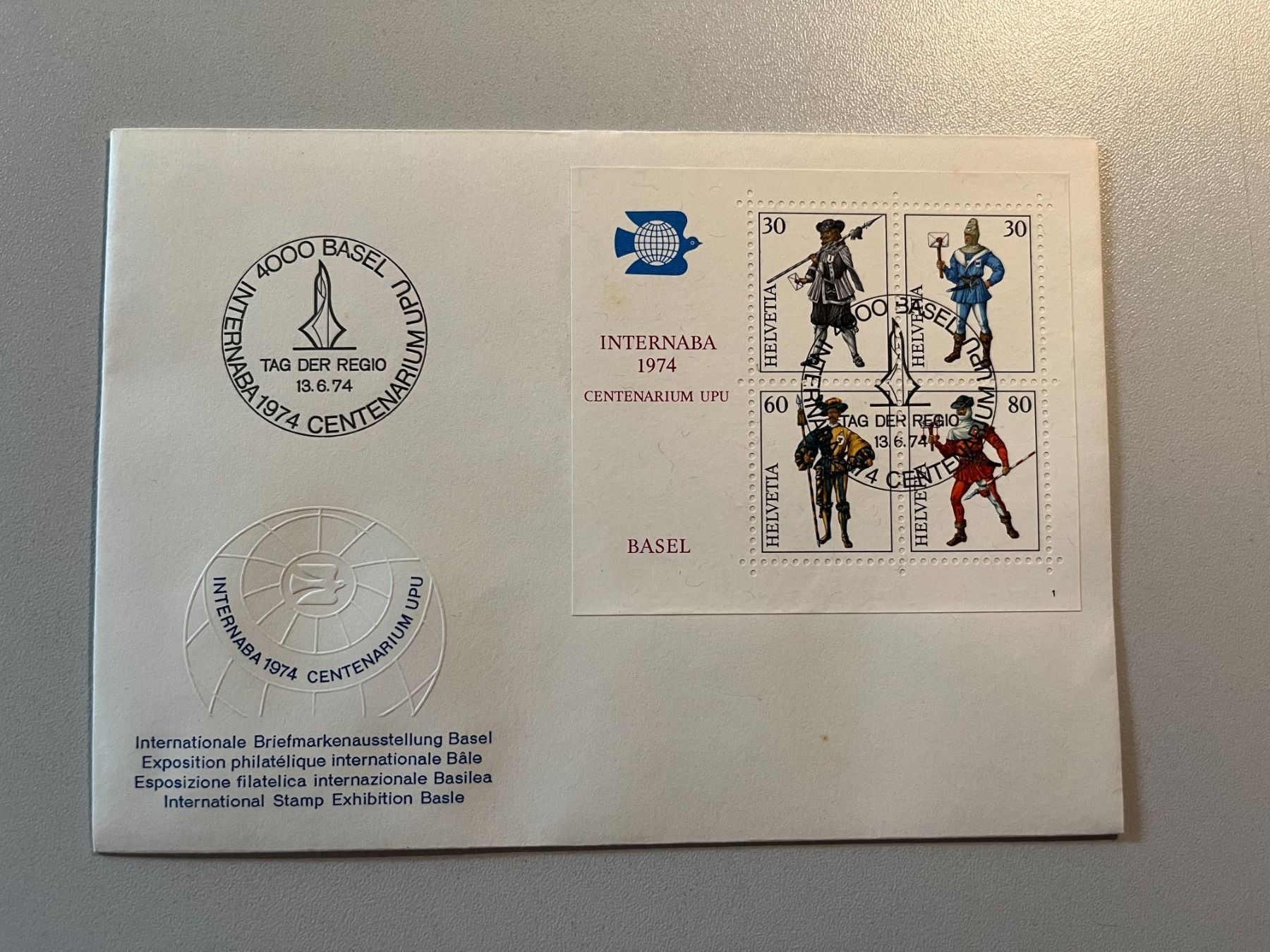 Tous les timbres: 4 schöne FDC – Neuf (Voir description) à Arch par Seil818 2